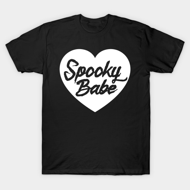 Spooky Babe T-Shirt by CrypticCoffin